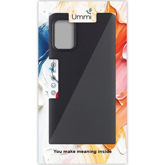 Чехол Silicone Cover Ummi Lakshmi (AA) для Samsung Galaxy A31 Черный / Black | Зображення 2