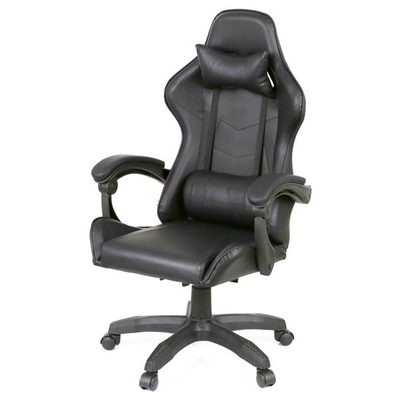 Крісло ігрове Аклас Бешкет ANF підліткове Чорний (PU-чорний) (00160337)