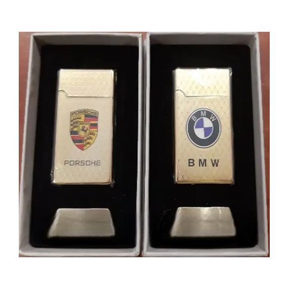 Електронна USB-запальничка Fang Jin, Porsche, BMW, Manchester. Електрична запальничка (200) | Зображення 1