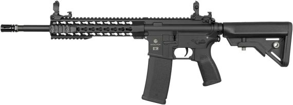 Страйкбольна гвинтівка Evolution Recon Superlite 14.5 Carbontech AEG 6 мм Black | Зображення 2