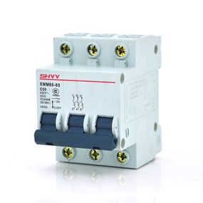 Автоматический выключатель переменного тока SHYY XMM65-63 3P C50.400V