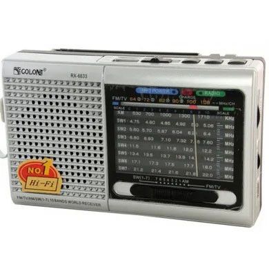 Портативна стовпчик радіо MP3 USB ZT-598 Golon RX-6622 | Зображення 2