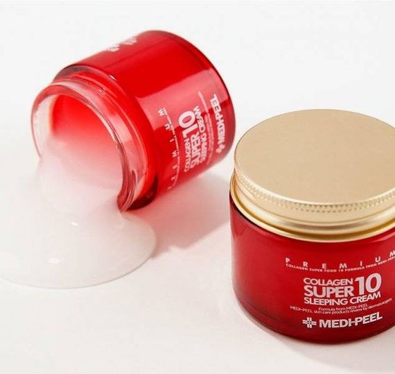 Омолаживающий крем Medi-Peel Collagen Super10 Sleeping Cream с коллагеном 70 мл | Зображення 1