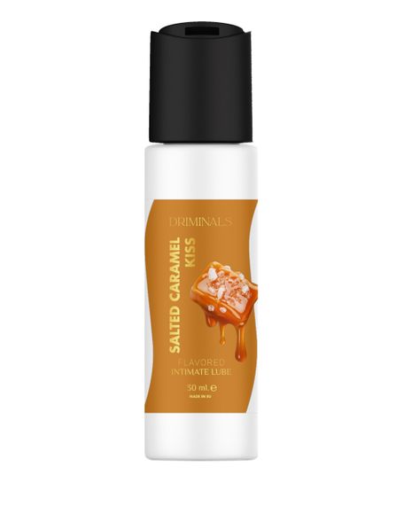 Смаковий лубрикант Driminals KISS Salted Caramel, 30 мл Sex Aura