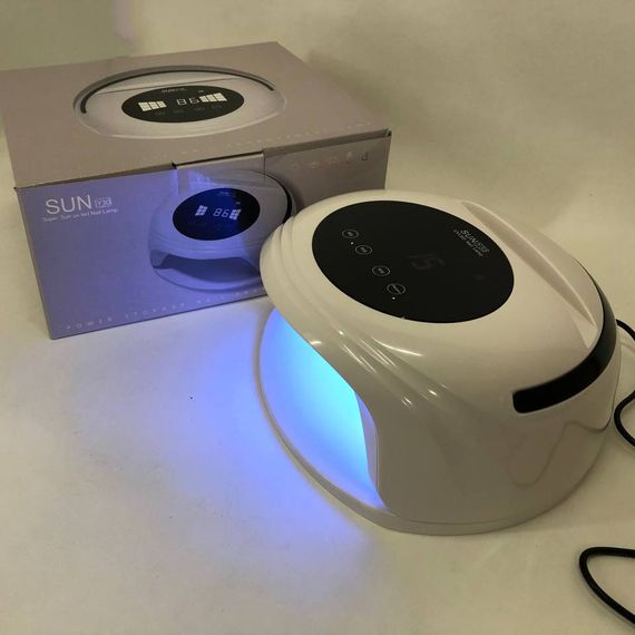 Універсальна лампа для сушіння гель-лаку LED+UV, Лампа для полімеризації гелю нігтів лід ZG-14 | Зображення 6