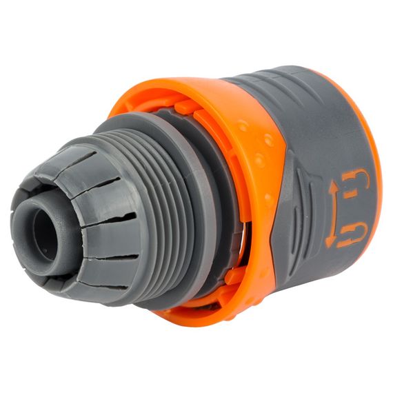 Конектор Flora 1/2" швидкознімний для шланга 1/2" з замком (ABS+TPR) (5015464) | Зображення 2