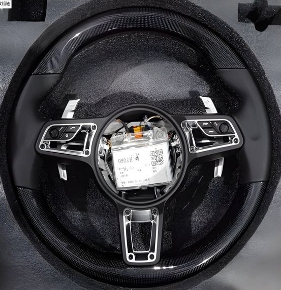 Руль (2008-2012, Карбон -2025 Серый) для Porsche 911
