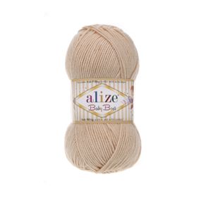 Пряжа Alize Baby Best No 382 (Алізе Бебі Бест) – 10% Бамбук, 90% Антипілінг Акрил, 100г/240м