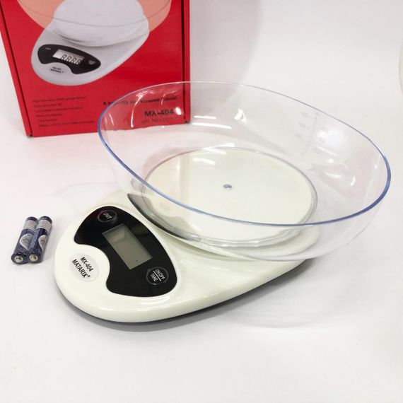 Найточніші кухонні електронні ваги Matarix MX-404, Ваги кухонні з LED дисплеєм професійні AK-69 | Зображення 7