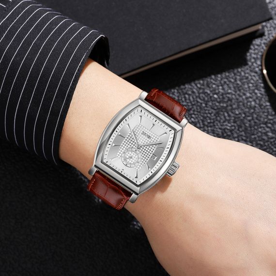 Годинник S2kmei 9306SISI Silver-Silver | Зображення 3