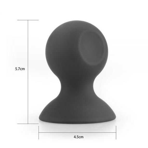 Присоски для сосков черные Nipple Suckers sexstyle | Зображення 3