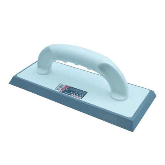 Терка пластикова BRAVO, 100x245 мм, жорстка гума 8 мм, HAISSER (арт. 37450)