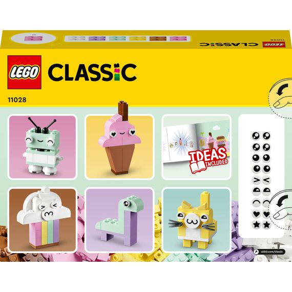 Конструктор LEGO Classic Творчі пастельні веселощі 333 деталі (11028) | Зображення 9