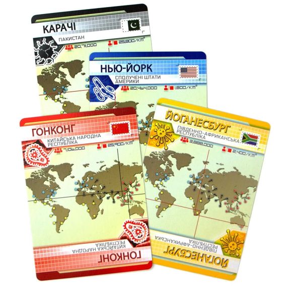 Настольная игра Пандемия (Pandemic) укр. | Зображення 7