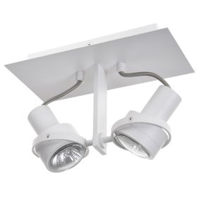 Подсветка накладная поворотная для офиса MS-07/2 GU10 SWH