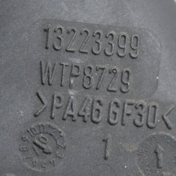 Патрубок інтеркулера 1.9 CDTI Opel Astra H III Zafira B Опель Астра Зафіра 13223399 | Зображення 3