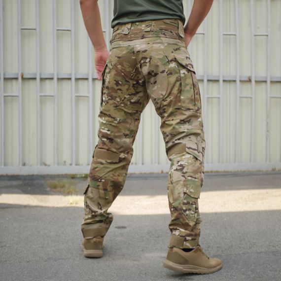 Штани тактичні з вставними наколінниками “YEVHEV” Gen-3 Multicam | Зображення 8