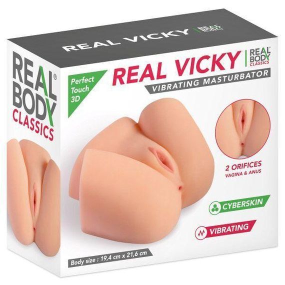Мастурбатор Real Body — Real Vicky (м'яте паковання!!!) Sex Aura | Зображення 3
