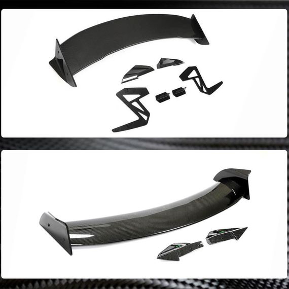 Задний спойлер V6 (2017-2023, Карбон) для Tesla Model 3 2017- гг | Зображення 3