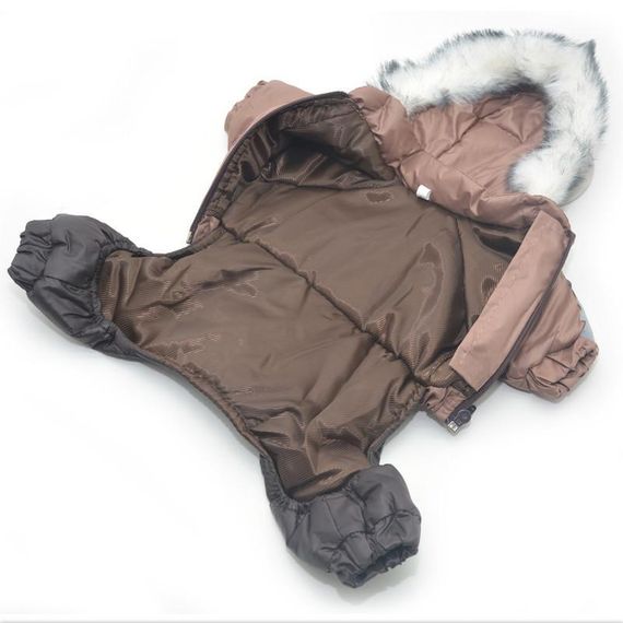 Комбінезон для собак Дуэт коричневий. №5 58х86 см | Зображення 3