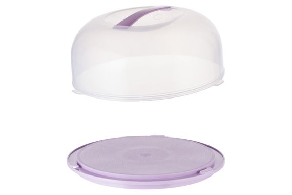 Тортівниця ARDESTO Tasty baking з кришкою, 28.4*11.5 см, ліловий (AR2328LP) | Зображення 1