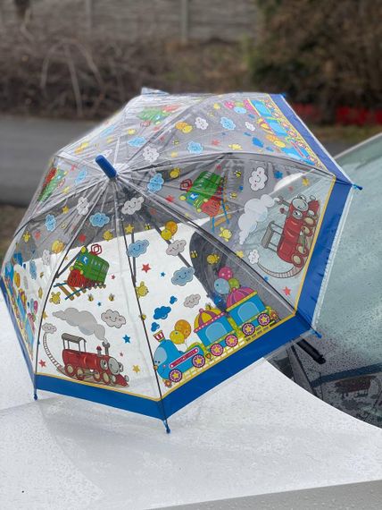 Дитяча парасолька прозора космос