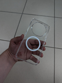 Чехол Nothing Phone 3A Pro MagSafe прозрачный противоударный носинг фон 3а про WLONS