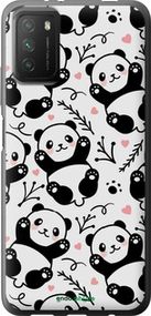 Чохол на Xiaomi Poco M3 Панди "4318u-2200-2448"