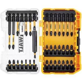 Набор бит DeWALT EXTREME FLEXTORQ, Phillips,Pozidriv, Torx, Pz1, L= 25, 57, 85 мм, 37 шт, кейс (DT70731T)