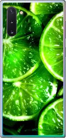 Чохол на Samsung Galaxy Note 10 Зелені часточки лимона "852u-1718-2448"