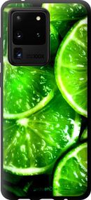 Чохол на Samsung Galaxy S20 Ultra Зелені часточки лимона "852b-1831-2448"