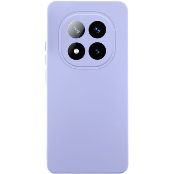 Чохол Silicone Cover Lakshmi Full Camera (AA) для Xiaomi Redmi Note 14 Pro+ 5G Бузковий / Dasheen