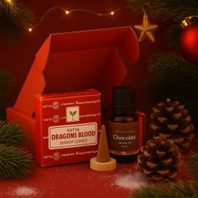 Подарунковий набір міні  Аромаконуси 1 уп. + аромаолія 1 шт. ZEN Gifts 7898543367411