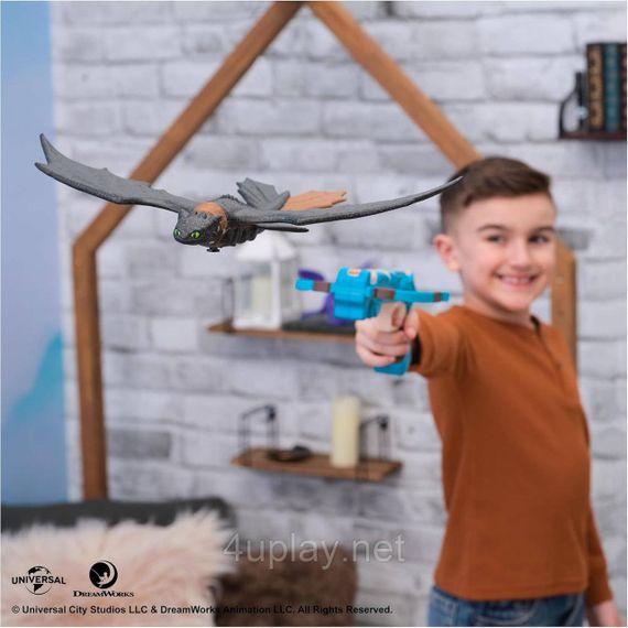 Ігровий набір Dreamworks Dragons Як приборкати дракона Арбалет для запуску Беззубика Оригінал | Зображення 6