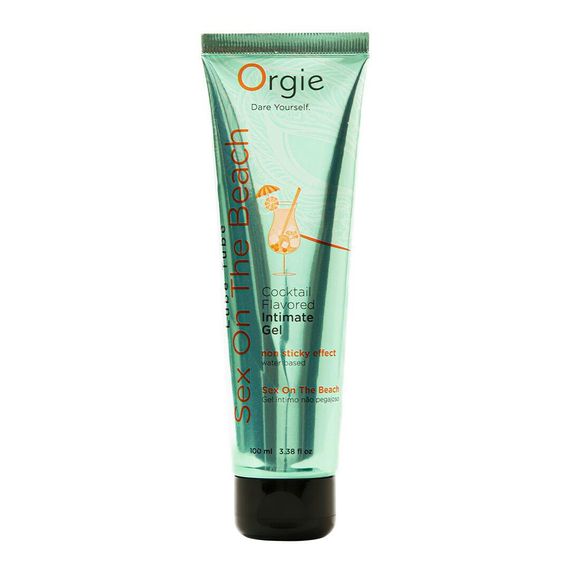 Лубрикант на водной основе Orgie Lube Tube Sex On The Beach, 100 мл, персиково-апельсиновый вкус Sex Aura