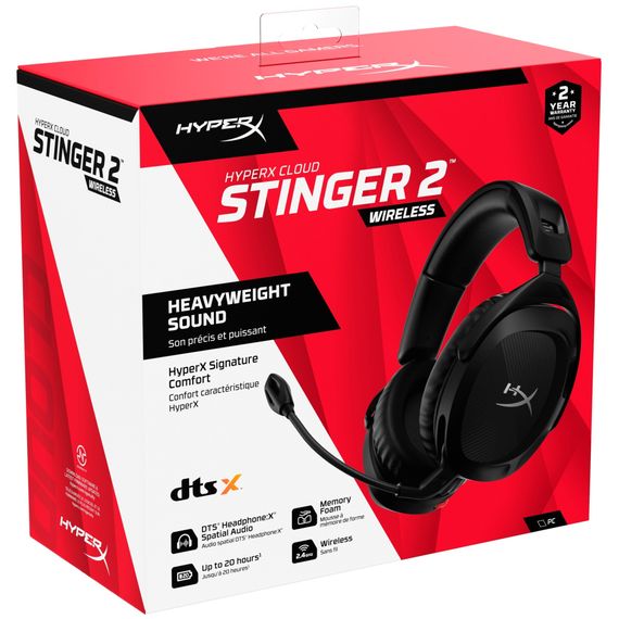 Навушники HyperX Cloud Stinger 2 Wireless Black (676A2AA) | Зображення 7