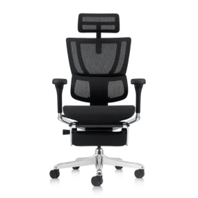 Кресло компьютерное MIRUS-IOO 2 Legrest (IOOE2-AG-HAM-5D-LLM) Black