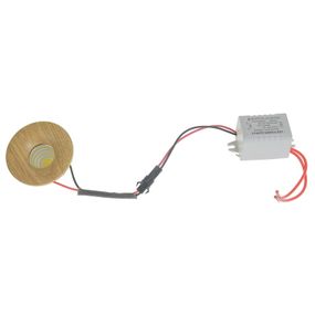 Светильник мебельный точечный LED-199/3W NW YL Wood