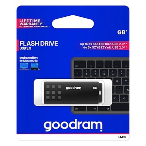 Flash Drive Goodram UME3 16GB (UME3-0160K0R11) Black | Зображення 3