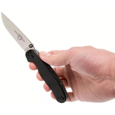 Нож Ontario Knife RAT II AUS-8 Black (ON8860) | Зображення 4