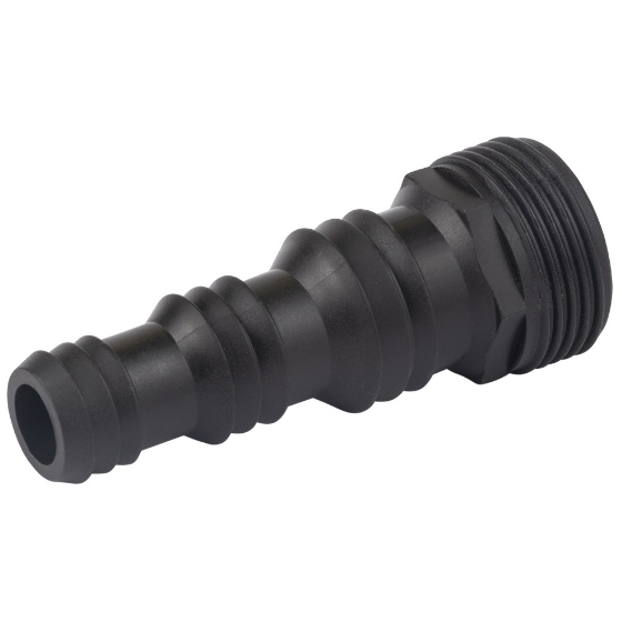 Адаптер для шланга 1/2",3/4" з/р 3/4" ABS SIGMA | Зображення 1
