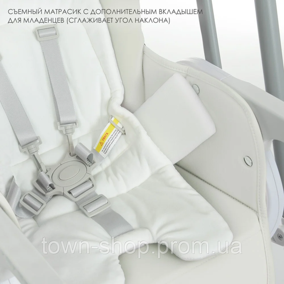 Стульчик для кормления El Camino ME 1087 White | Зображення 4