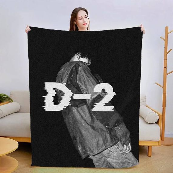 Плед 3D Yoongi BTS 13375 135х160 см