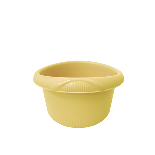 Таз круглый 10л Miami Yellow Евроголд | Зображення 1