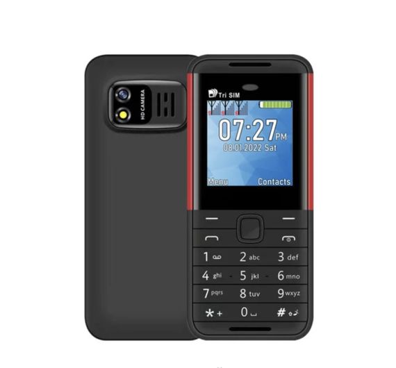 Міні мобільний телефон AIEK BM5310 3SIM Чорний (код: SKU-2163826029)