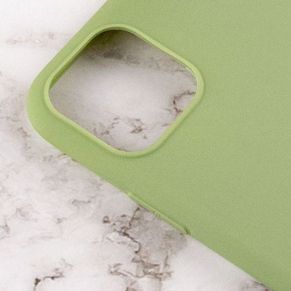 Силиконовый чехол Candy для Apple iPhone 11 Pro Max (6.5") Фисташковый | Зображення 2