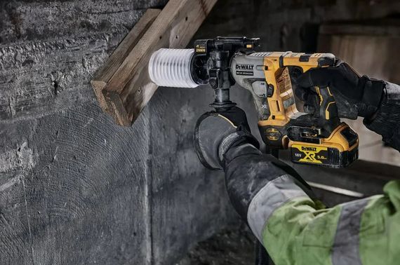 Перфоратор акумуляторний DeWALT SDS-Plus з АКБ та ЗП DCH172P2 | Зображення 3