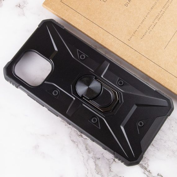 Ударопрочный чехол Pathfinder Ring для Xiaomi Redmi A1 / A2 Черный / Black | Зображення 3