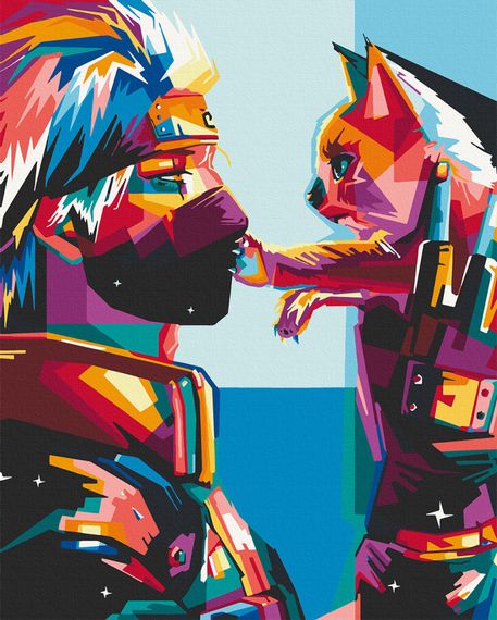 Картина за номерами. Art Craft "Какаши. Фан-арт" 40 * 50 см 10260-AC