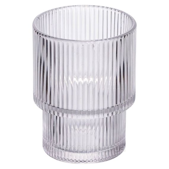 Набор стеклянных стаканов 6 (шт) 200 (мл) из толстого стекла Yiwu HP-19-178-4 | Зображення 1